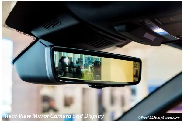 Rear View Mirror Camera and Display
