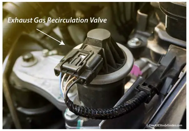 EGR valve.