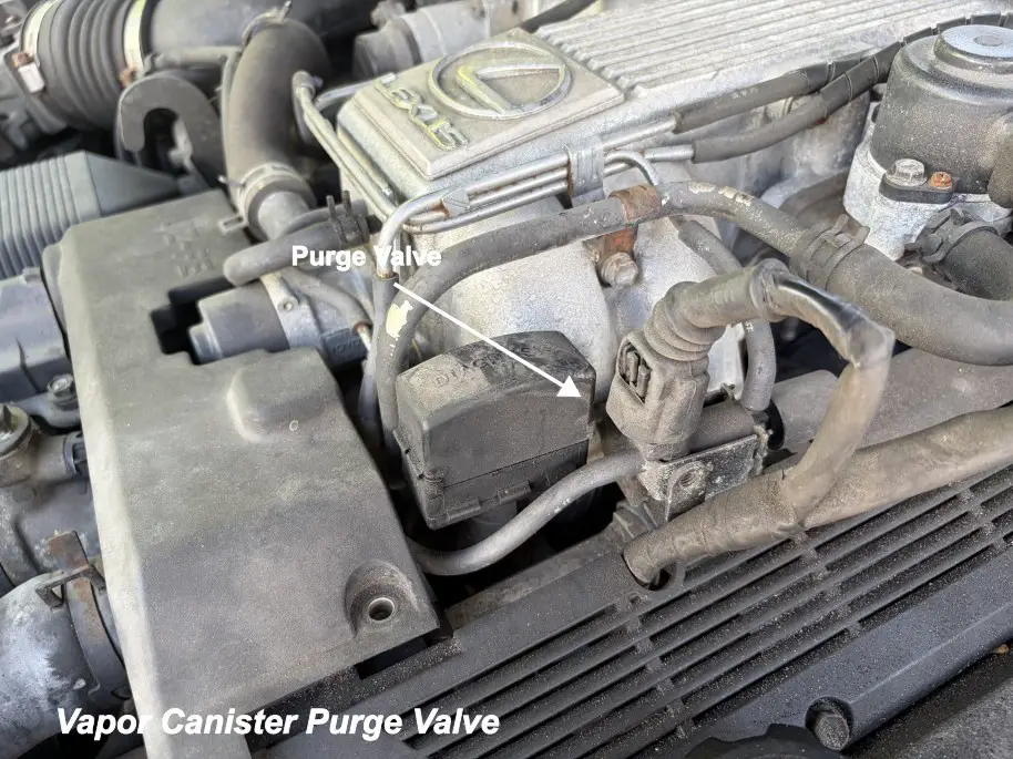 An OBD2 enhanced evaporative system purge valve.