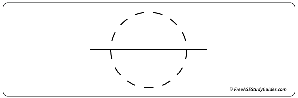 Automotive electrical symbol.